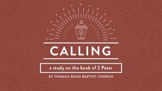 Calling: A Study in 2 Peter 2 Peter 1:2-4 New International Version