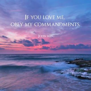 John 14:15-17 - “If you love me, show it by doing what I’ve told you. I will talk to the Father, and he’ll provide you another Friend so that you will always have someone with you. This Friend is the Spirit of Truth. The godless world can’t take him in because it doesn’t have eyes to see him, doesn’t know what to look for. But you know him already because he has been staying with you, and will even be in you!