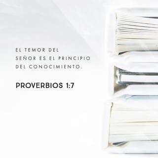 Proverbios 1:7-9 RVR1960