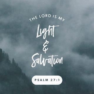 Psalms 27:1-3 - The LORD is my light and my salvation—
whom shall I fear?
The LORD is the stronghold of my life—
of whom shall I be afraid?

When the wicked advance against me
to devour me,
it is my enemies and my foes
who will stumble and fall.
Though an army besiege me,
my heart will not fear;
though war break out against me,
even then I will be confident.