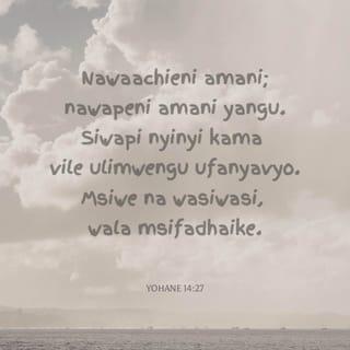 Yohane 14:27 BHN