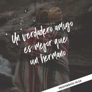 Proverbios 18:24 - Hay amigos que no son amigos,
y hay amigos que son más que hermanos.