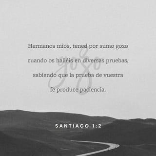 Santiago 1:2-6 - Hermanos míos, considérense muy dichosos cuando tengan que enfrentarse con diversas pruebas, pues ya saben que la prueba de su fe produce perseverancia. Y la perseverancia debe llevar a feliz término la obra, para que sean perfectos e íntegros sin que les falte nada. Si a alguno de ustedes le falta sabiduría, pídasela a Dios y él se la dará, pues Dios da a todos generosamente sin menospreciar a nadie. Pero que pida con fe, sin dudar, porque quien duda es como las olas del mar, agitadas y llevadas de un lado a otro por el viento.