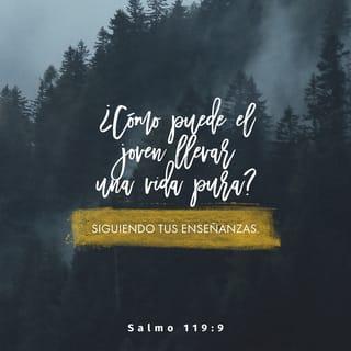 Salmo 119:9 - ¿Cómo puede el joven mantener limpio su camino?
Viviendo conforme a tu palabra.