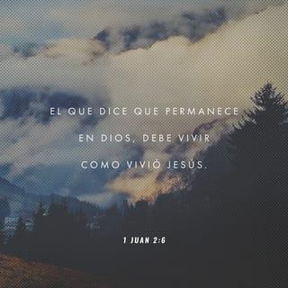 1 Juan 2:6 - El que dice que permanece en él, debe andar como él anduvo.