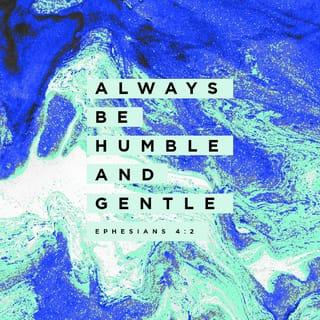 Ephesians 4:2-4 - Be completely humble and gentle; be patient, bearing with one another in love. Make every effort to keep the unity of the Spirit through the bond of peace. There is one body and one Spirit, just as you were called to one hope when you were called