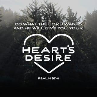 Psalms 37:4-7 - Delight yourself in the LORD,
And He will give you the desires and petitions of your heart.
Commit your way to the LORD;
Trust in Him also and He will do it.
He will make your righteousness [your pursuit of right standing with God] like the light,
And your judgment like [the shining of] the noonday [sun].
¶Be still before the LORD; wait patiently for Him and entrust yourself to Him;
Do not fret (whine, agonize) because of him who prospers in his way,
Because of the man who carries out wicked schemes.