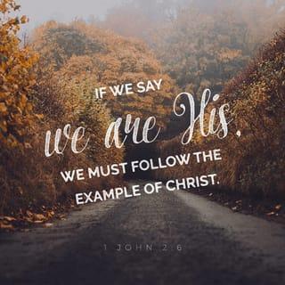 1 John 2:4-6 - Whoever says “I know him” but does not keep his commandments is a liar, and the truth is not in him, but whoever keeps his word, in him truly the love of God is perfected. By this we may know that we are in him: whoever says he abides in him ought to walk in the same way in which he walked.