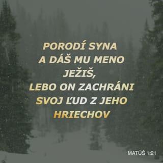 Matúš 1:21 SEBDT