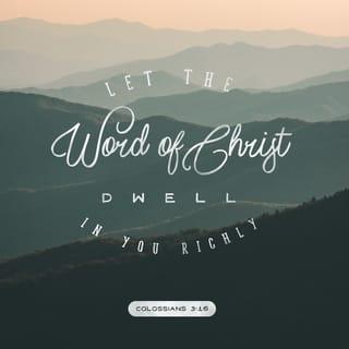 Colossians 3:15-17 - Let the peace of Christ keep you in tune with each other, in step with each other. None of this going off and doing your own thing. And cultivate thankfulness. Let the Word of Christ—the Message—have the run of the house. Give it plenty of room in your lives. Instruct and direct one another using good common sense. And sing, sing your hearts out to God! Let every detail in your lives—words, actions, whatever—be done in the name of the Master, Jesus, thanking God the Father every step of the way.
* * *