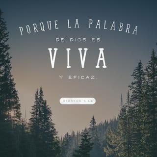 Hebreos 4:12 - Porque la palabra de Dios es viva y eficaz, y más cortante que toda espada de dos filos; y penetra hasta partir el alma y el espíritu, las coyunturas y los tuétanos, y discierne los pensamientos y las intenciones del corazón.