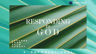 Responding To God - 4 Lessons From Palm Sunday मत्ती 21:9 डोगरी नवां नियम