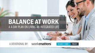 Balance At Work Luk 5:16 Profet Yonab / Dora Nama Lukede Feiaga