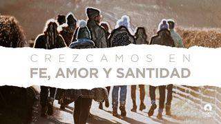 Crezcamos en fe, amor y santidad  Romanos 3:28 Nueva Traducción Viviente