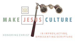 Honoring Christ In Improv, Acting, And Presenting Scripture Luke 8:22-23 New International Version