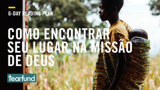 COMO ENCONTRAR SEU LUGAR NA MISSÃO DE DEUS Lucas 4:16-23 Nova Versão Internacional - Português