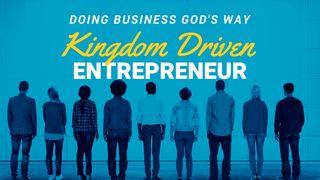 The Kingdom Driven Entrepreneur Matthew 5:13 English Standard Version 2016