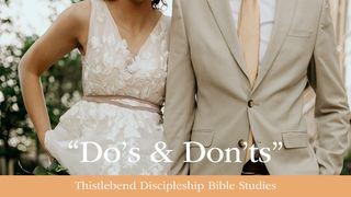 Dos and Don'ts: A One-Week Plan to Help Your Marriage De Psalmen 141:3 NBG-vertaling 1951