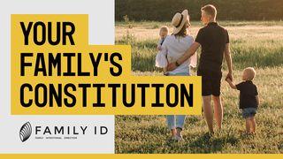 Family ID: Your Family's Constitution Psalmen 112:7 Het Boek