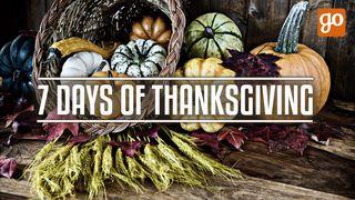 7 Days of Thanksgiving Wâŋgiŋa Paneâŋa kâ 7:17 MARO KINDENI KAWA ŊGUA