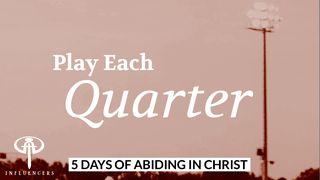 Play Each Quarter Acts 3:13-14 New International Version