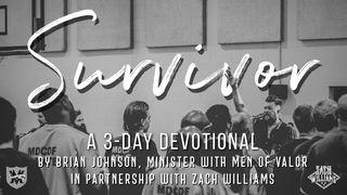 Survivor, a Three-Day Devotional by Brian Johnson and Zach Williams Jesaja 53:5 Svenska Folkbibeln 2015