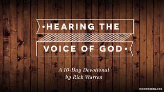 Hearing The Voice Of God Lukas 21:33 nuBibeln