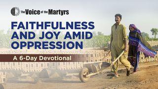 Faithfulness and Joy Amid Oppression Matthieu 10:32-33 Ajie New Testament