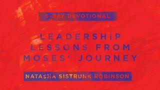 Leadership Lessons From Moses' Journey උත්පත්ති 17:12-13 Sinhala New Revised Version