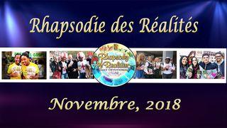 Rhapsodie des Réalités (Novembre, 2018) Ézékiel 20:41 Parole de Vie 2017