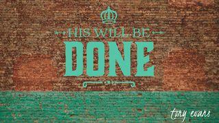 His Will Be Done Spreuken 16:9 Het Boek