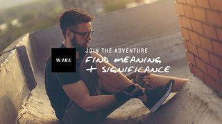 Join The Adventure // Find Meaning & Significance John 9:4 English Standard Version 2016