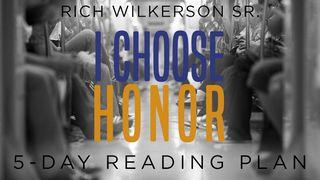 I Choose Honor 1 Samuel 13:13-14 Terjemahan Sederhana Indonesia