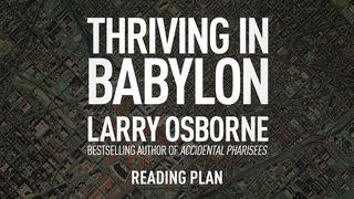 Thriving In Babylon By Larry Osborne ダニエル書 4:34 リビングバイブル