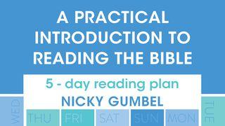 5 Days – An Introduction To Reading The Bible Joshua 24:19 New International Version