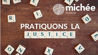 Pratiquons la justice ! Jacques 2:2-9 Parole de Vie 2017