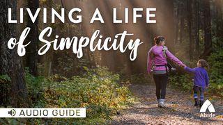 Living A Life Of Simplicity Лукастар 16:13 Біблія про закарпатцько романо чіб