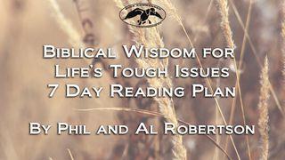 Bible Wisdom For Life's Common Struggles Эге дөс 6:8 Ыдыктыг Библия