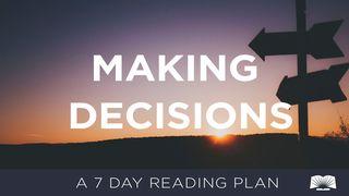 Decision Making Spreuken 21:3 Het Boek