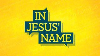 In Jesus' Name Psalms 45:1 New International Version