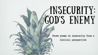 Insecurity: God's Enemy GENESIS 1:6-7 SURAT BARASIH BARITA BAHALAP