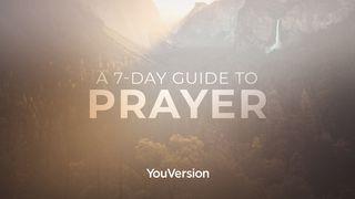 A 7-Day Guide To Prayer Psalms 55:1-10 New Living Translation