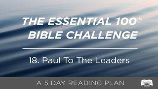 The Essential 100® Bible Challenge–18–Paul To The Leaders TIMOTHI NSENDƐ 3:16 Sherbro New Testament Portions