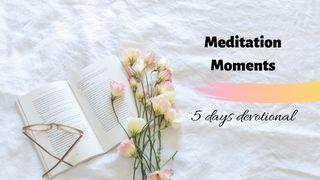 Meditation Moments 1 ПЯТРА 3:11 Біблія (пераклад В. Сёмухі)