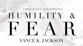  Humility & Fear Spreuken 15:33 Herziene Statenvertaling