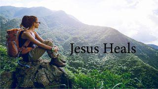 Jesus Heals Psalmen 147:3 Het Boek