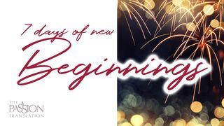 7 Days of New Beginnings Lukas 13:30 Taaz Weru Witu u Nunuwu'en Tombulu