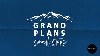 Grand Plans - Small Steps Matthew 20:21-28 English Standard Version Revision 2016