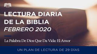 La palabra de Dios que da vida: el amor Deuteronomio 6:16 Biblia Dios Habla Hoy