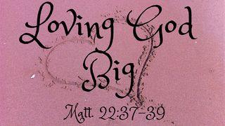 Loving God Big  Deuteronomio 4:29 La Biblia de las Américas